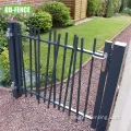 Recinzione in alluminio tubolare rivestito in polvere per giardino